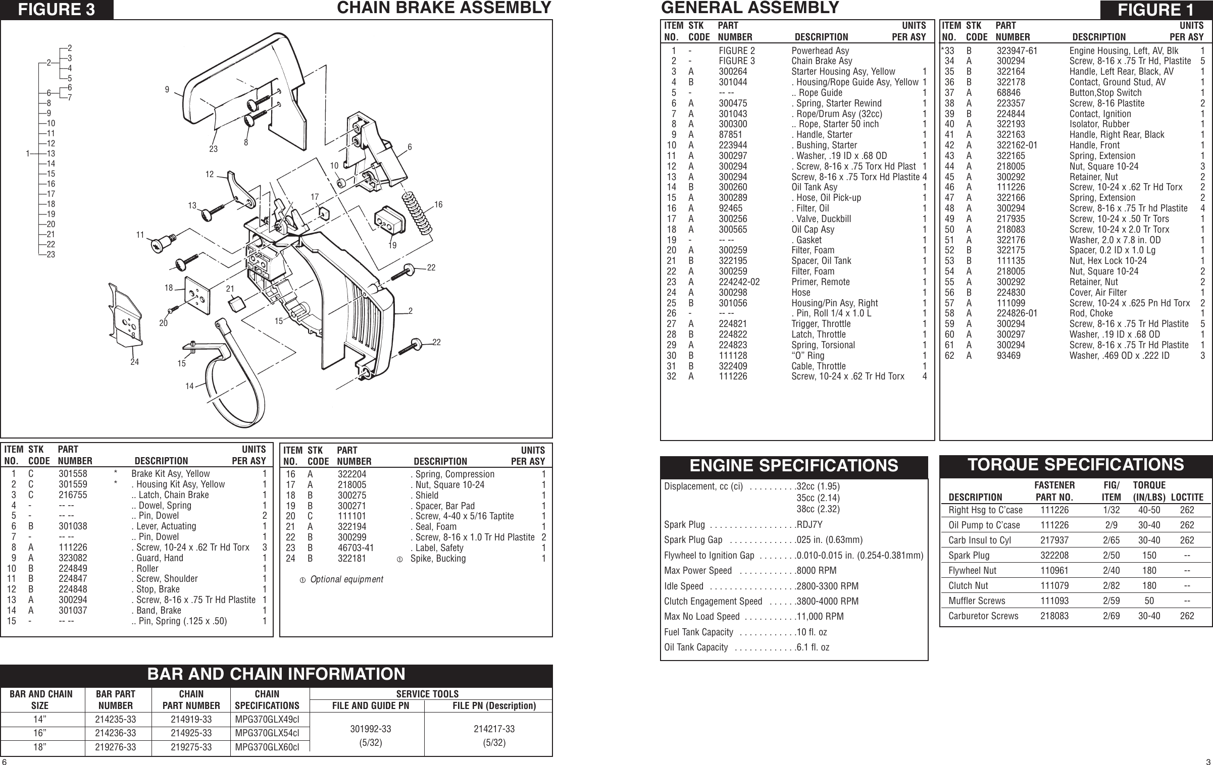 Page 3 of 8 - McCulloch MS1635AV Front 1 User Manual  To The 64c96a27-d810-5474-b589-27f762e8b7ac