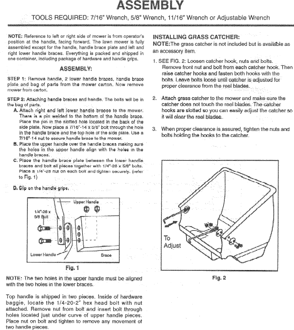 Page 4 of 8 - Mcclane 17-PH-5 User Manual  REEL MOWER - Manuals And Guides L0402313