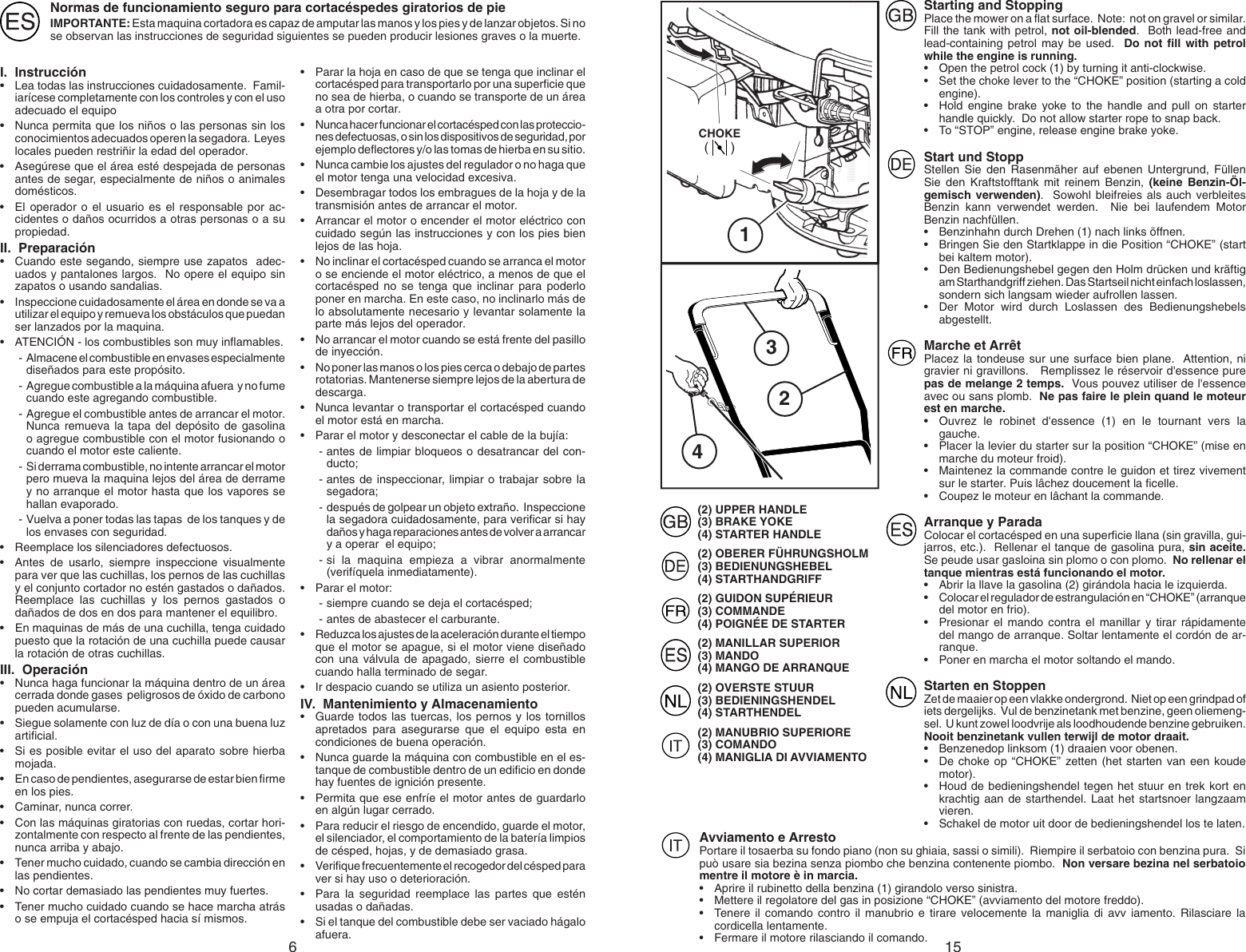 Page 6 of 10 - Mcculloch Mcculloch-Edition-1-R-Instruction-Manual-  Mcculloch-edition-1-r-instruction-manual