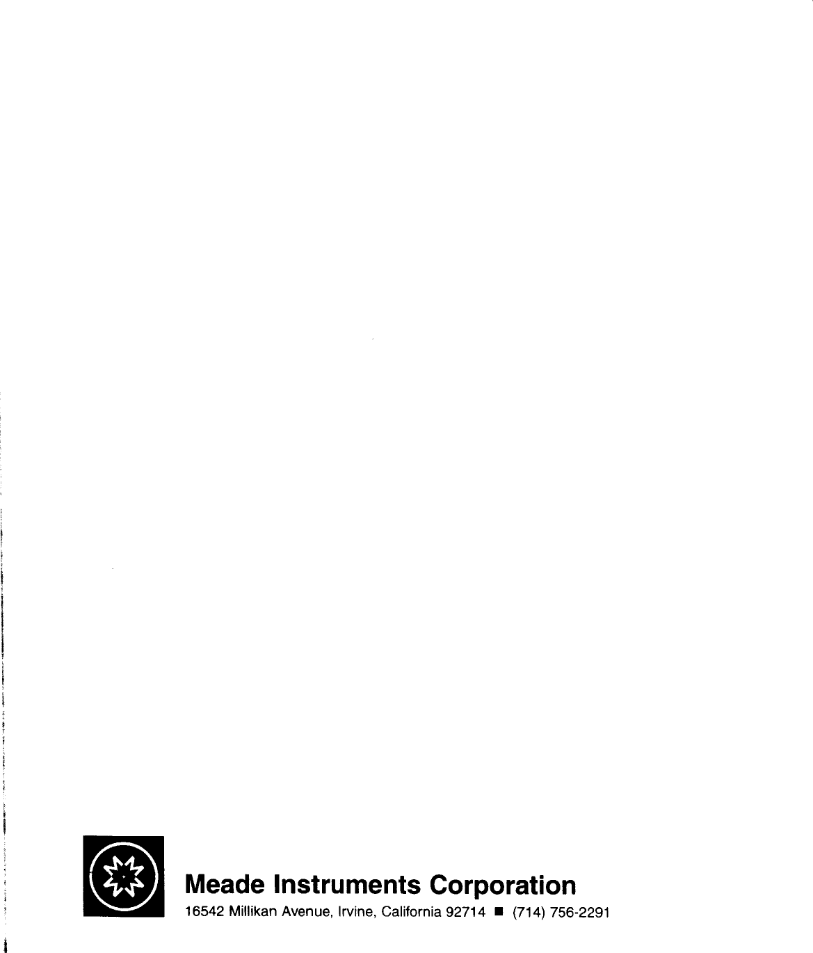 Page 12 of 12 - Meade Meade-395-Users-Manual-  Meade-395-users-manual