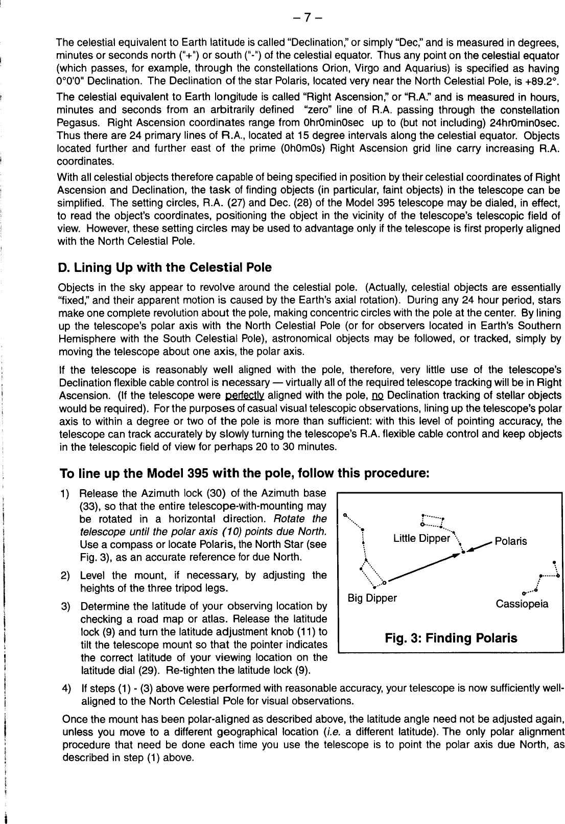 Page 7 of 12 - Meade Meade-395-Users-Manual-  Meade-395-users-manual