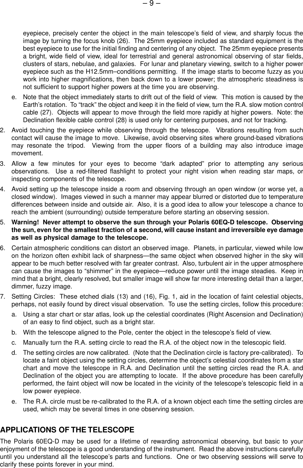 Page 9 of 11 - Meade Meade-60Eq-D-Users-Manual-  Meade-60eq-d-users-manual