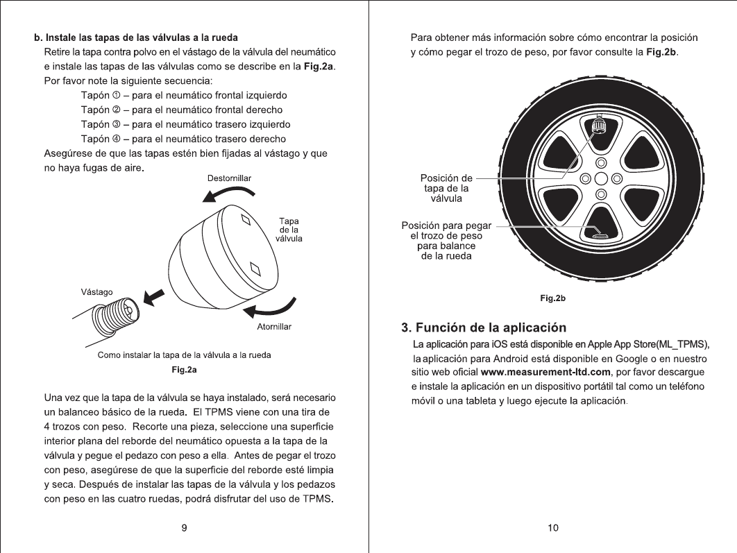 La aplicaci&oacute;n para iOS est&aacute; disponible en Apple App Store(ML_TPMS),
