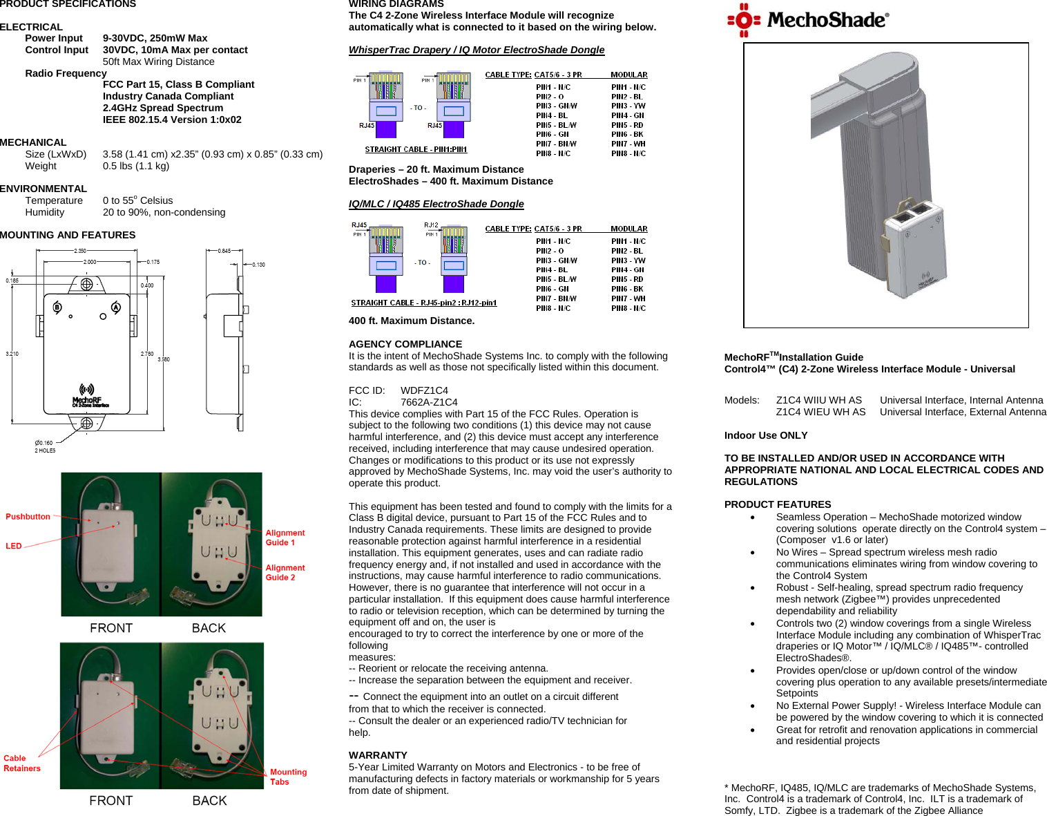 mechoshade-systems-z1c4-mechorf-control4-user-manual-is-mechorf-z1c4-07