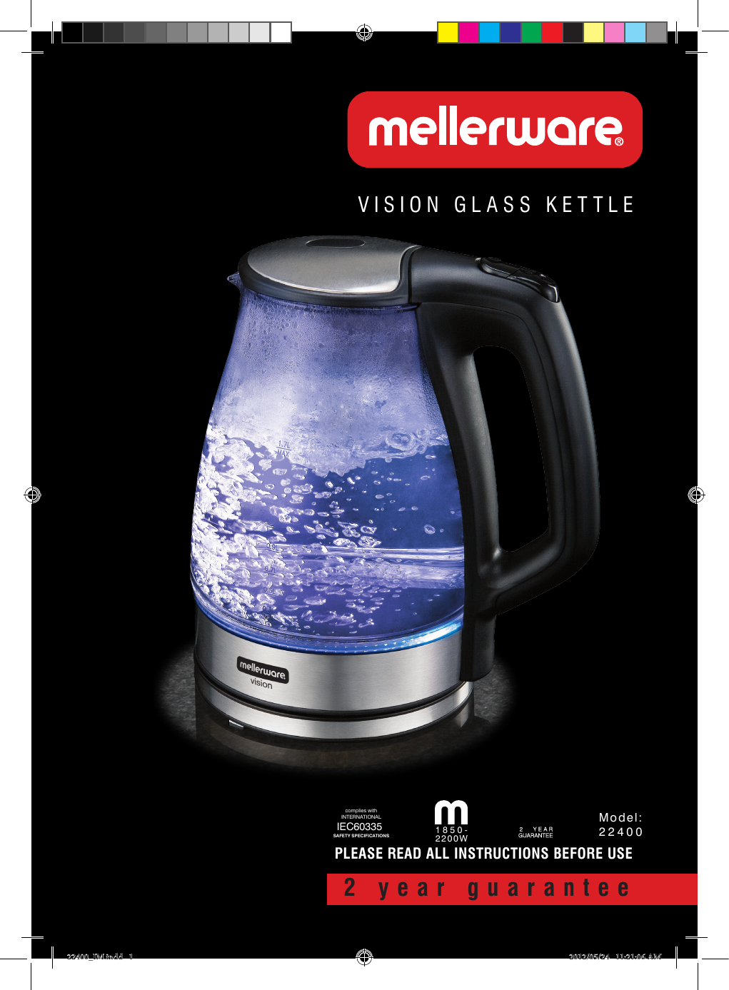 mellerware vision kettle