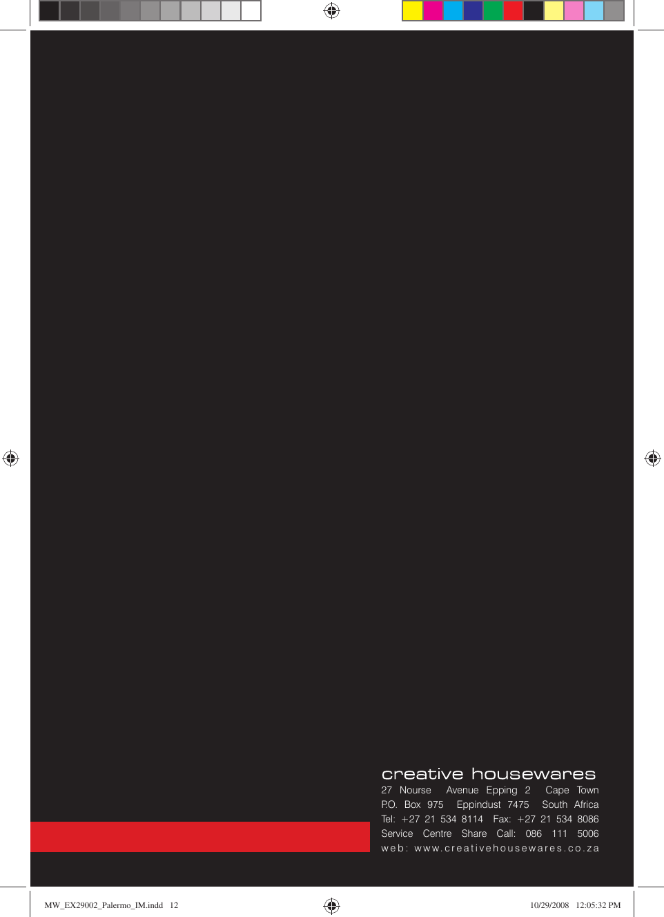 Page 11 of 11 - Mellerware Mellerware-Palermo-29002-Users-Manual- MW_EX29002_Palermo_IM  Mellerware-palermo-29002-users-manual