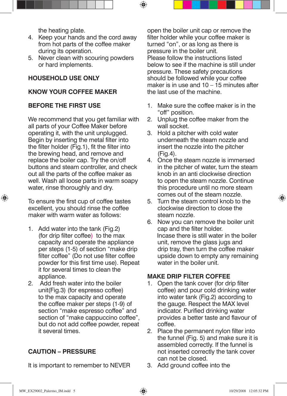 Page 5 of 11 - Mellerware Mellerware-Palermo-29002-Users-Manual- MW_EX29002_Palermo_IM  Mellerware-palermo-29002-users-manual