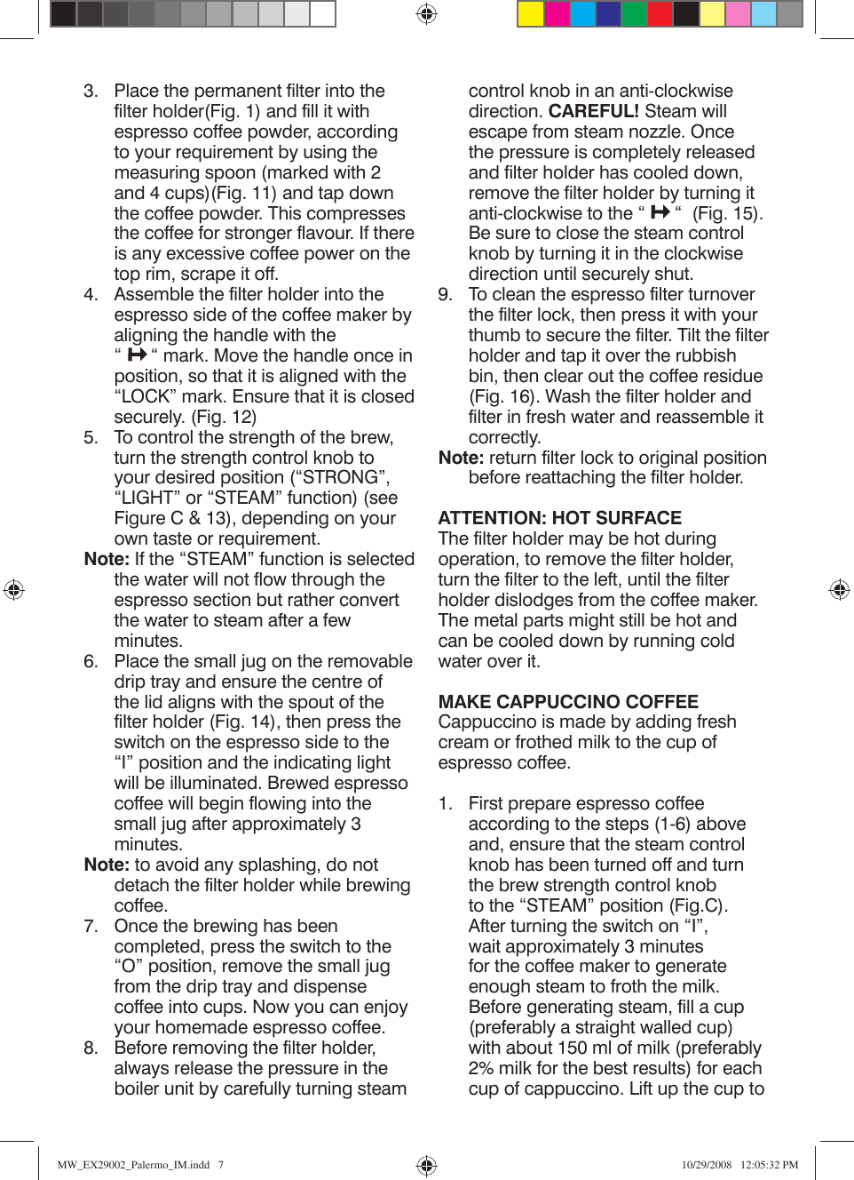 Page 7 of 11 - Mellerware Mellerware-Palermo-29002-Users-Manual- MW_EX29002_Palermo_IM  Mellerware-palermo-29002-users-manual