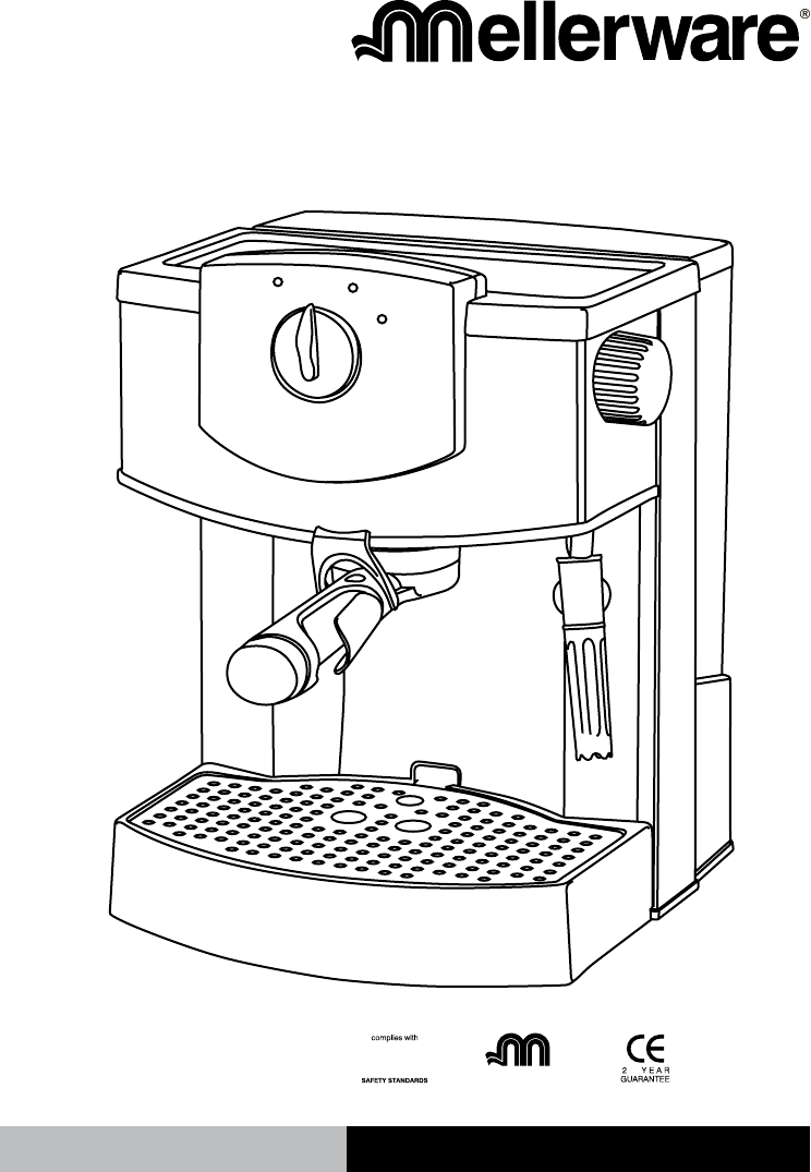 Mellerware Trento 1200W Users Manual