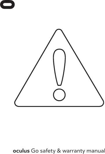 oculus Go safety &amp; warranty manual