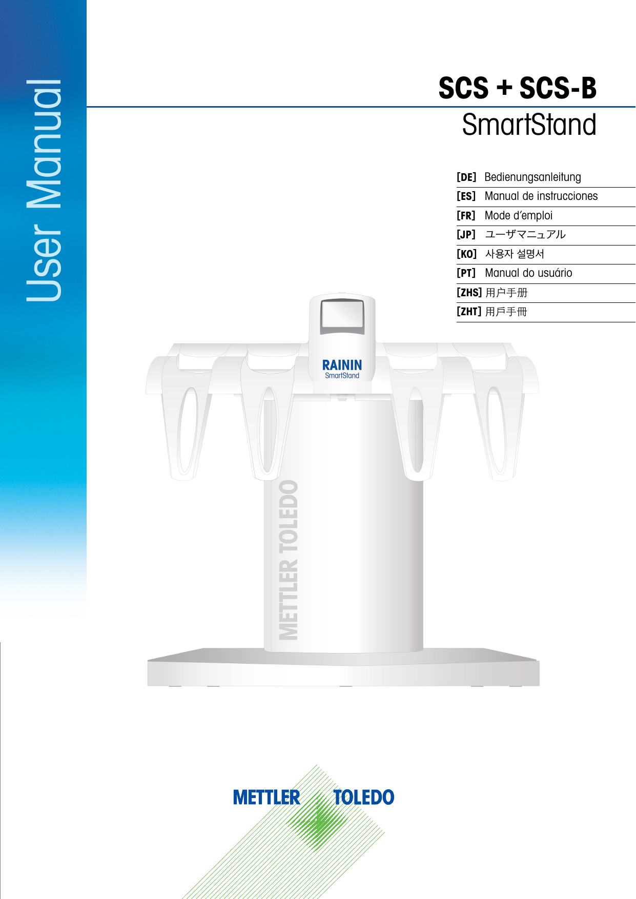 Mettler Toledo Rainin SSSCSB1 Pipette Stand User Manual
