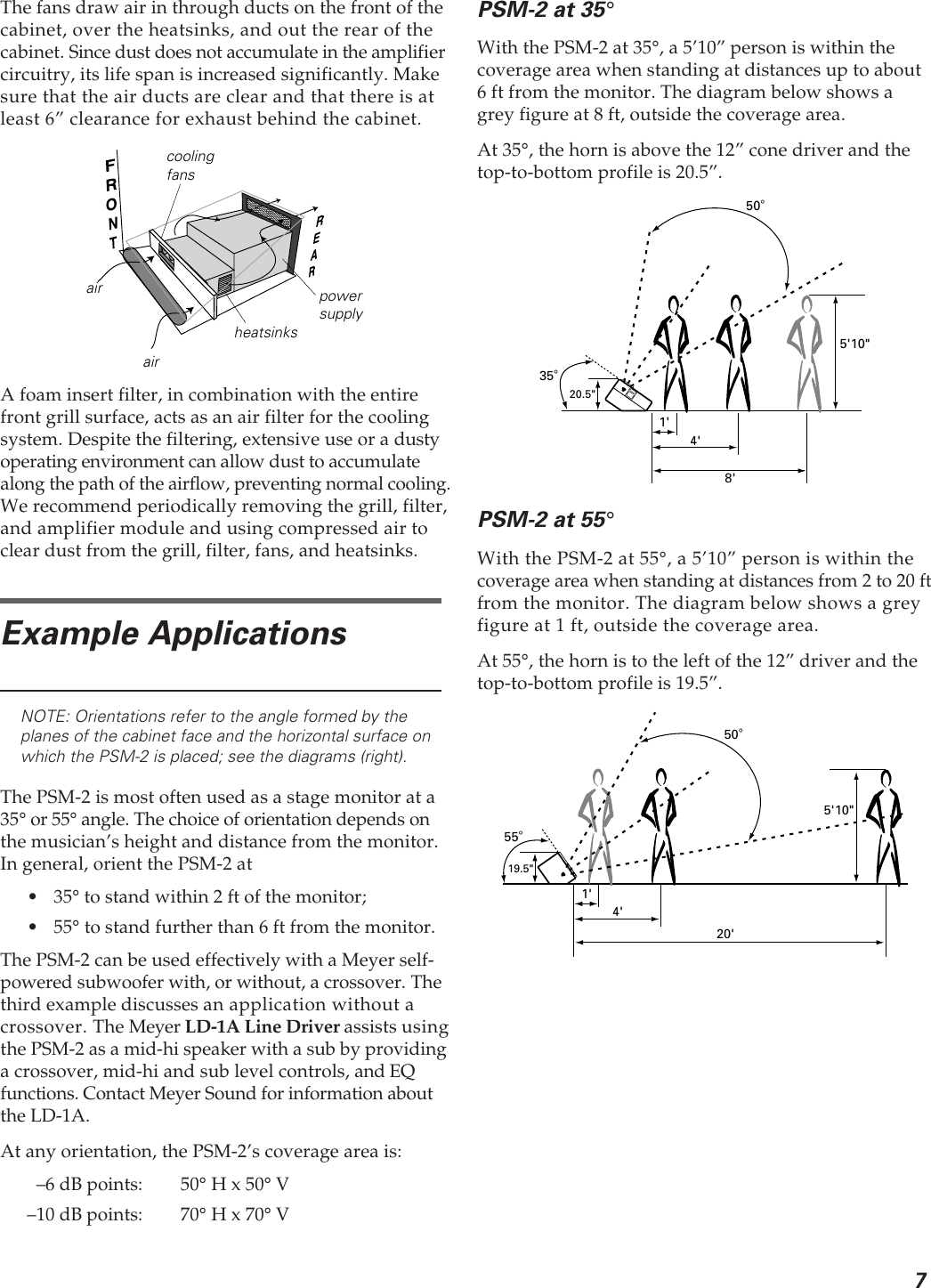 Page 7 of 10 - Meyer-Sound Meyer-Sound-Psm-2-Users-Manual-  Meyer-sound-psm-2-users-manual