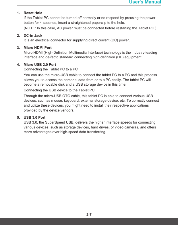 Page 15 of Micro Star MSNB32 Tablet PC User Manual 