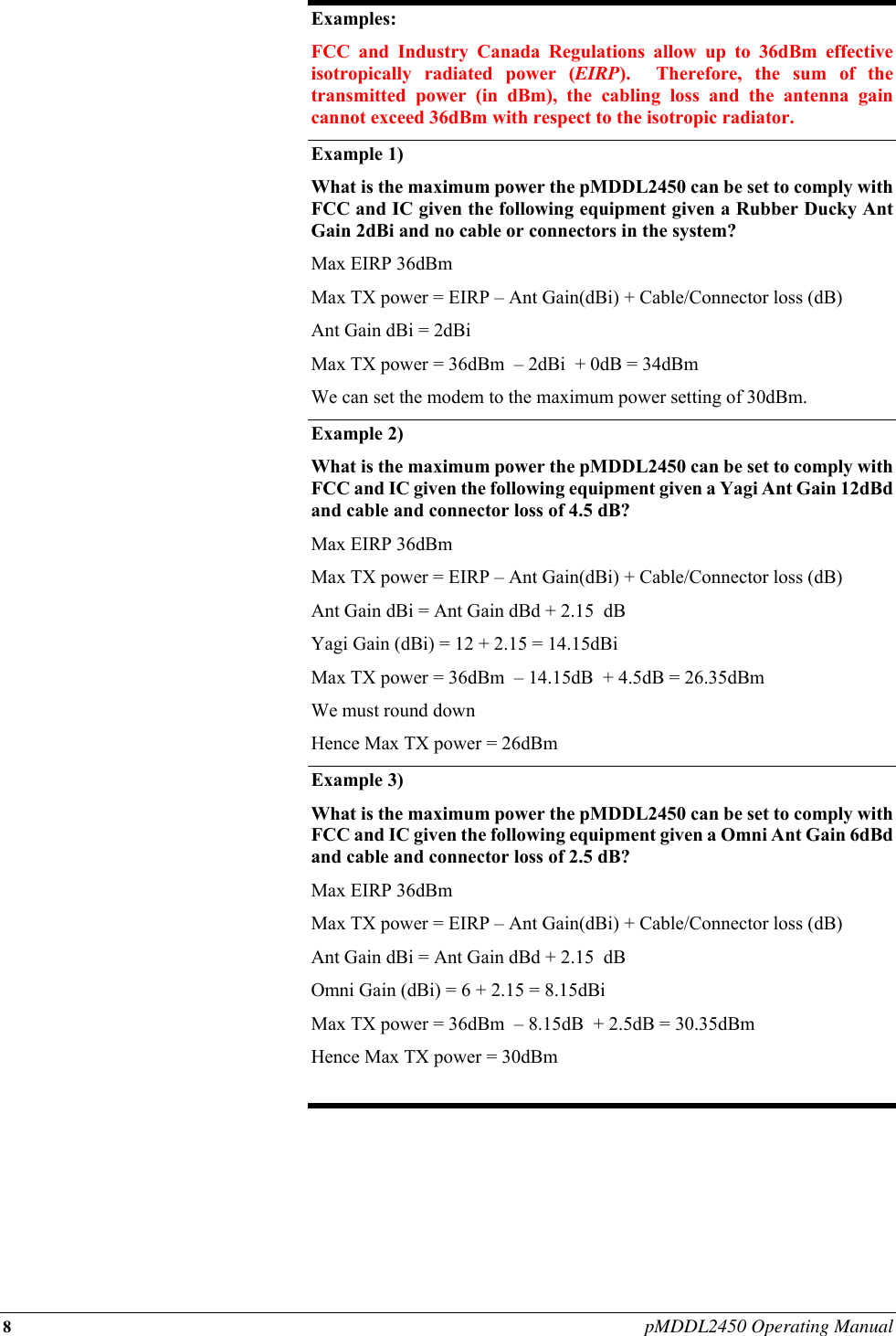 Page 14 of Microhard Systems 18PMDDL2450 2X2 MIMO 2.4 GHz OEM DDL Module (1W) User Manual pDDL2450manualREV0 27 FCC