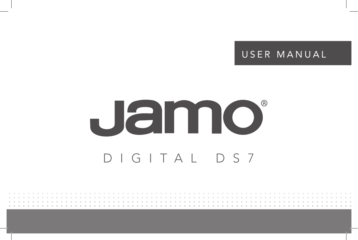 DIGITAL DS7USER MANUAL