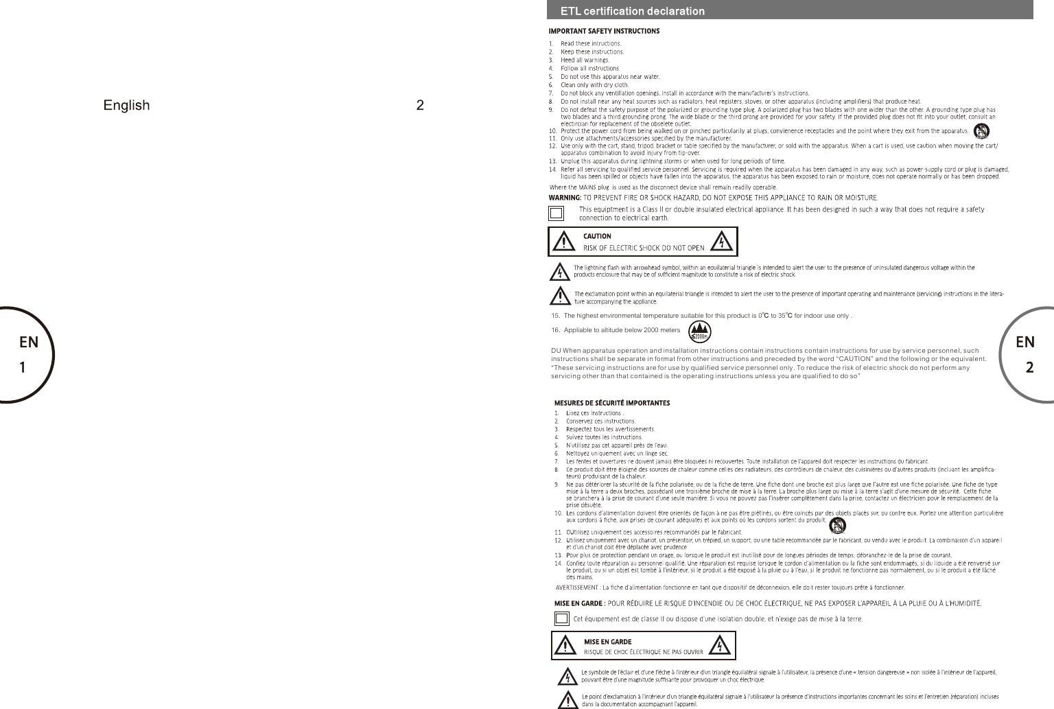 Page 2 of Microlab Electronics ICON BLUETOOTH SPEAKER User Manual                      2