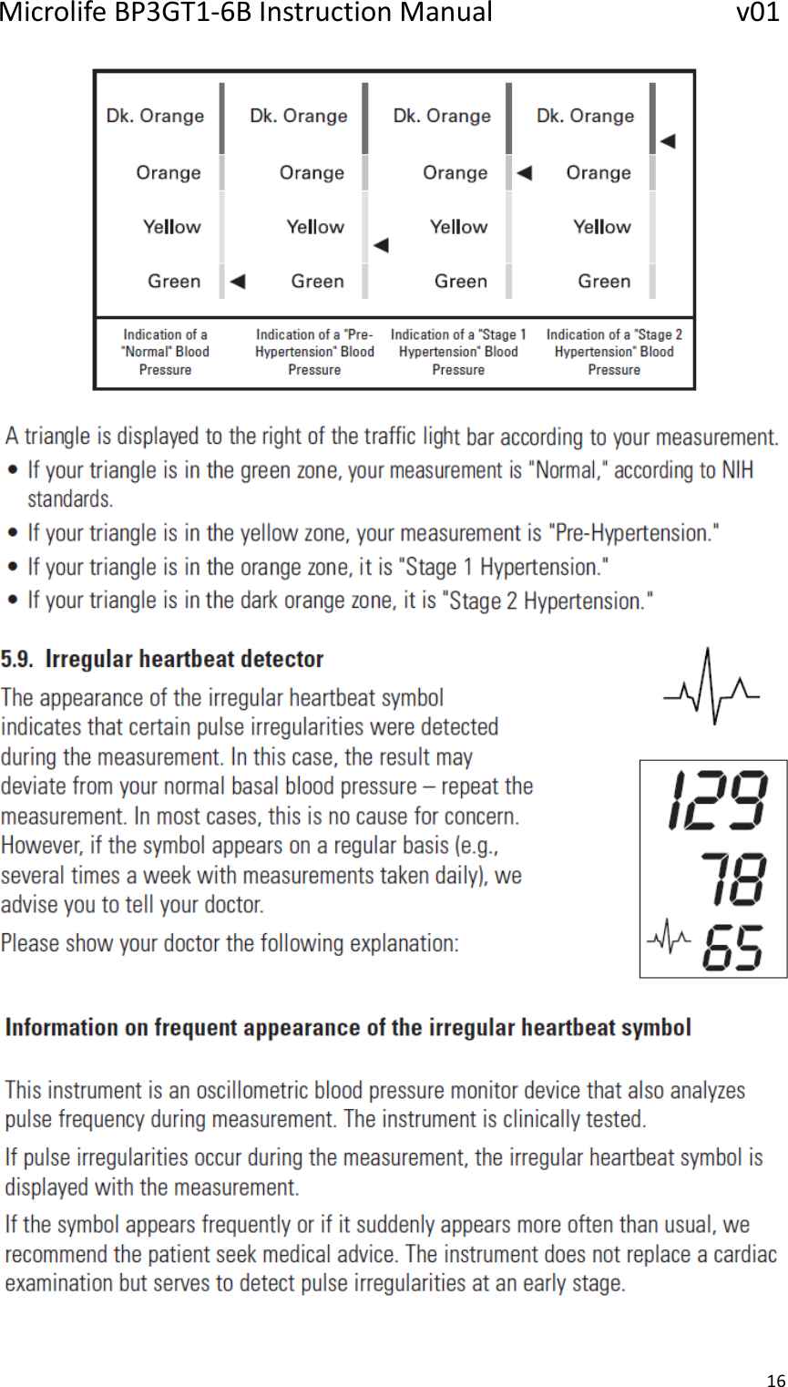 microlife blood pressure instructions