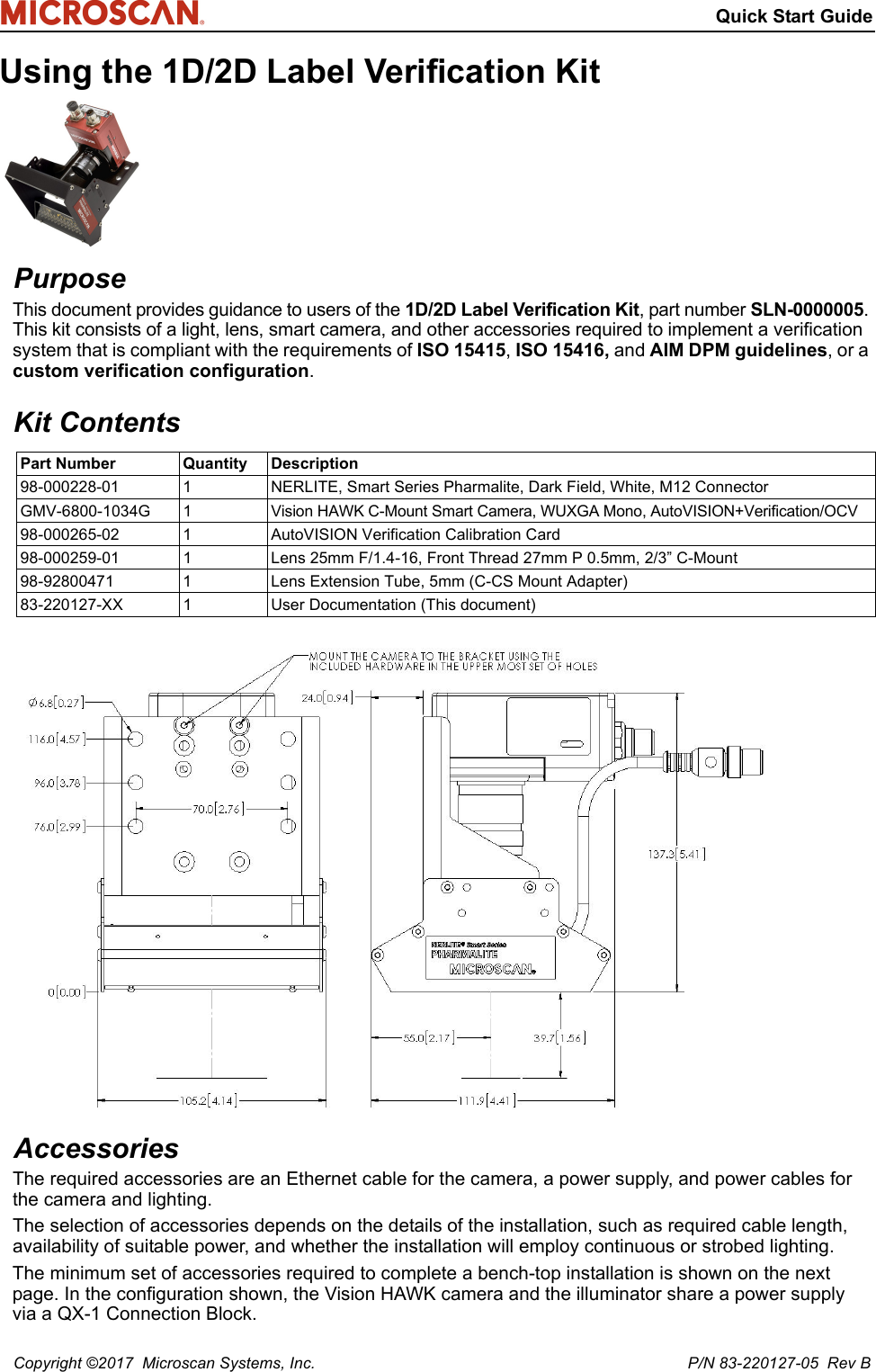 Page 1 of 4 - 1D-2D Label Verification Kit Guide  1d2dlabelverificationkitguide