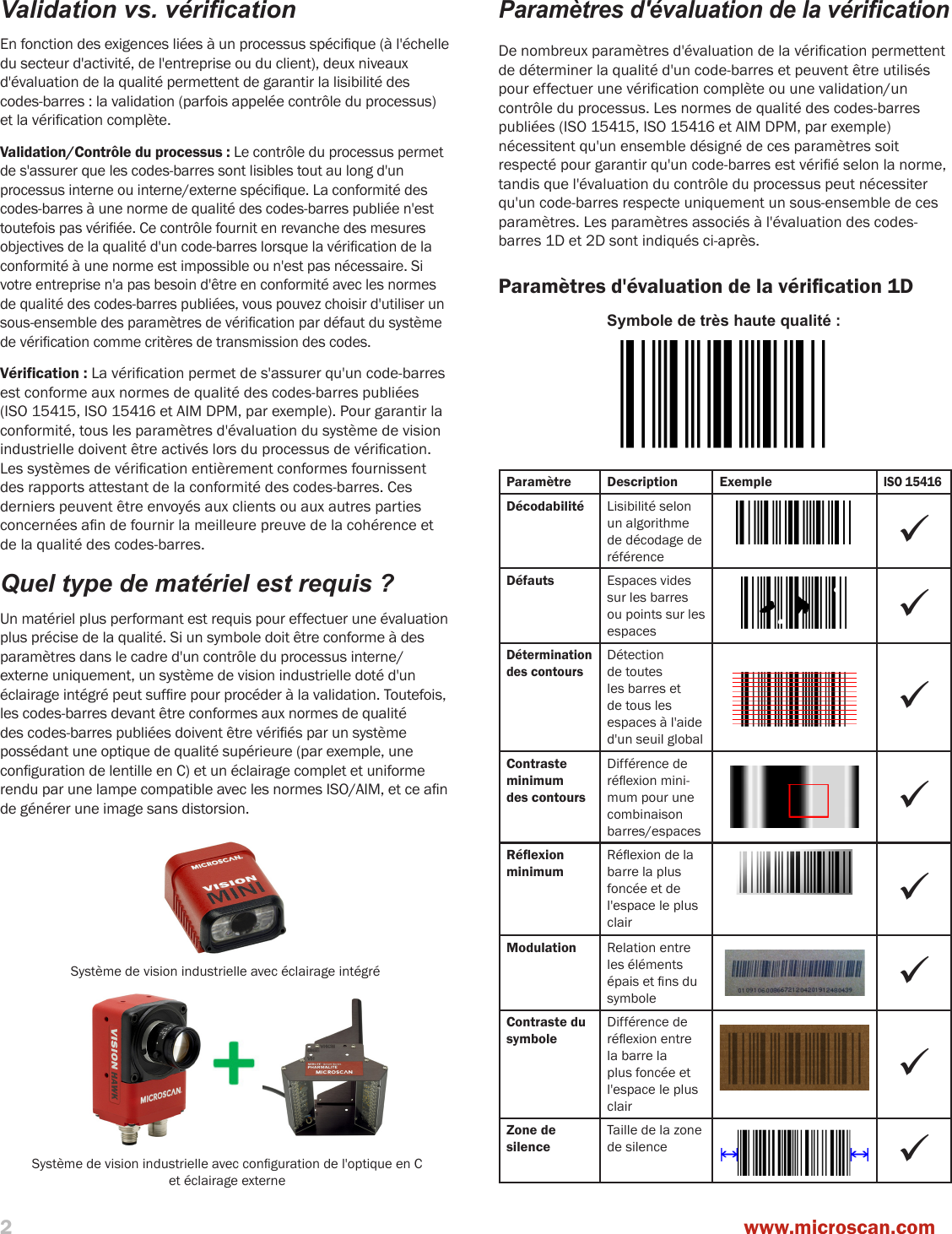 Barcode Quality Verification Wp FR