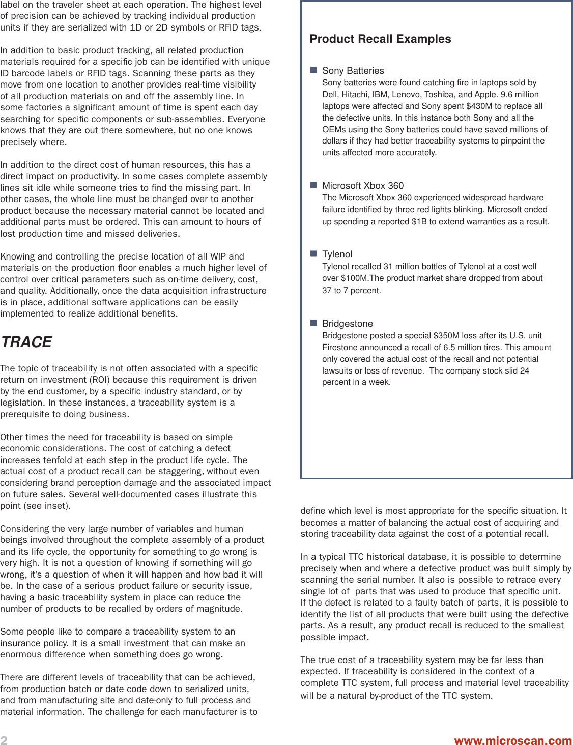 Page 3 of 5 - Ttc_whitepaper_revB  Microscan Ttc Whitepaper
