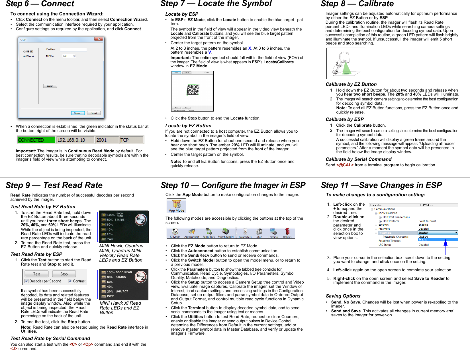 Page 2 of 2 - MINI Imager Series Quick Start Guide Miniimagerseriesquickstartguide
