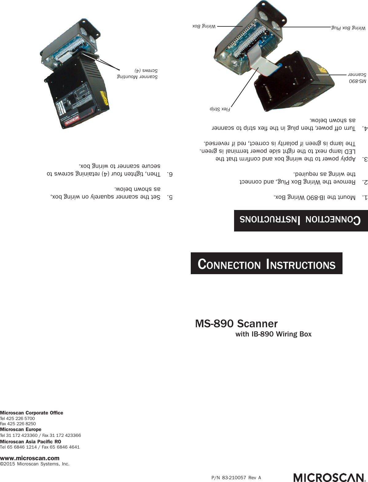 Page 1 of 1 - MS-890 Wiring Box Connection Instructions  Ms890wiringboxguide