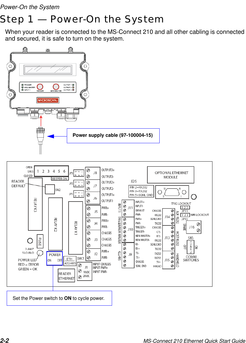 Page 2 of 8 - MS-Connect 210 Ethernet Quick Start Guide  Msconnect210quickstartguide