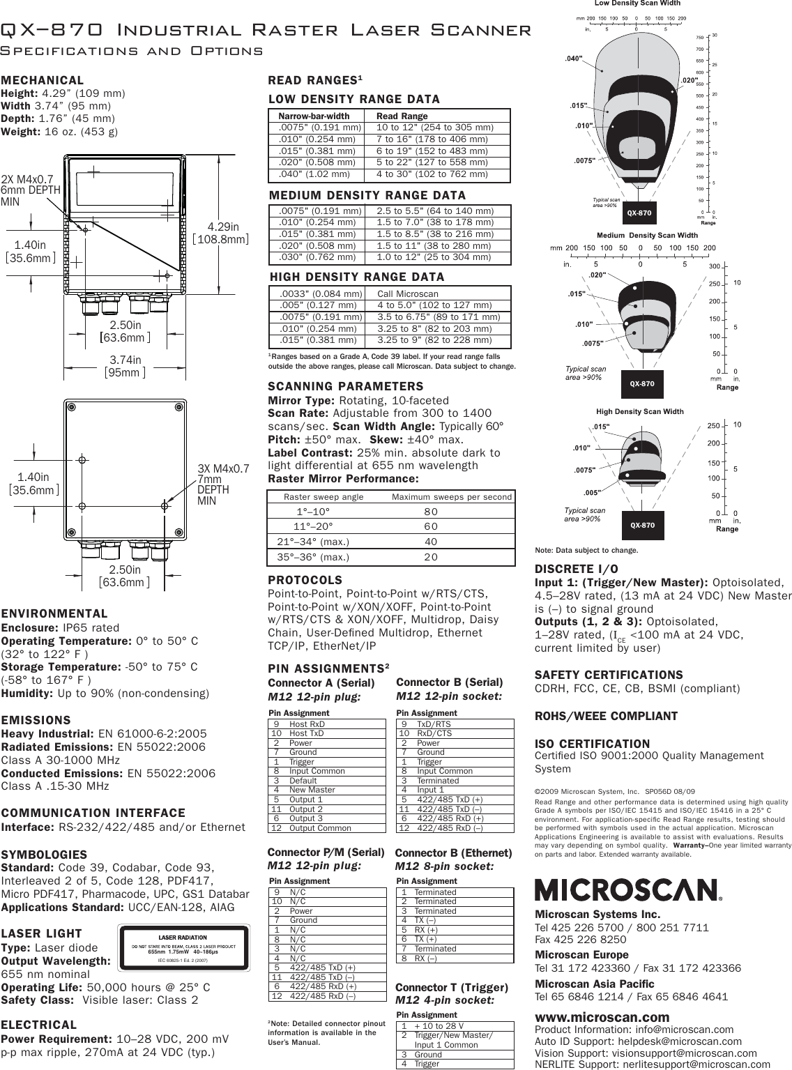 Page 2 of 2 - Sp056d0809  Qx-870spec