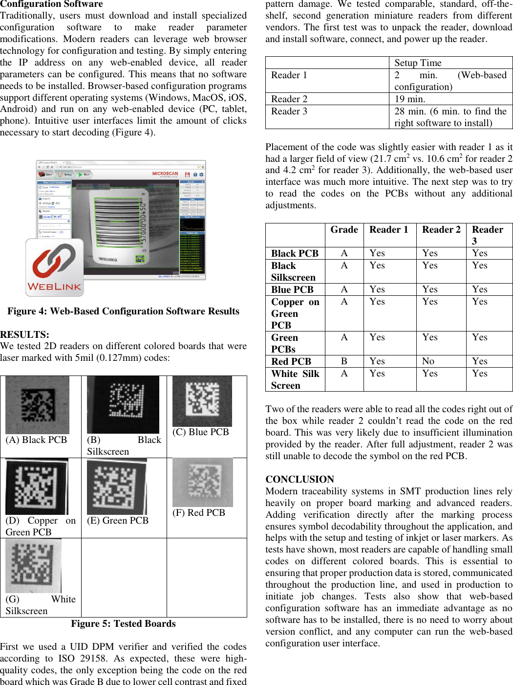 Page 4 of 5 - Readability Of Directly-Marked Traceability Symbols On PCBs