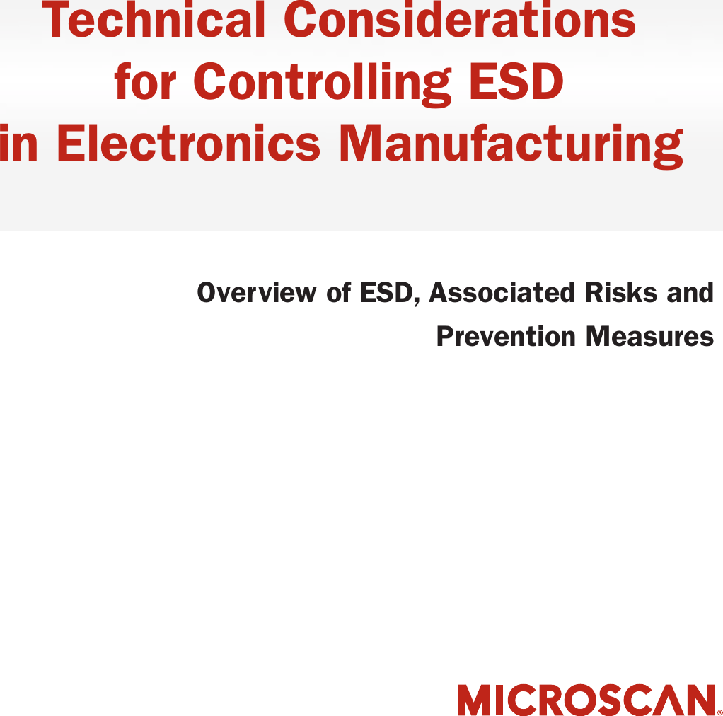 Page 1 of 5 - Technical ESD Paper