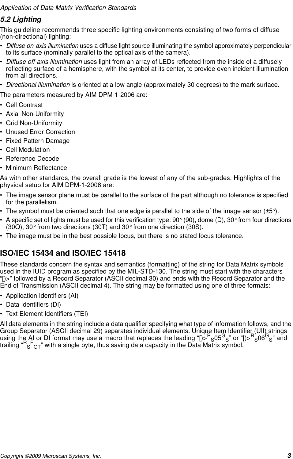 Page 3 of 6 - Application Of Data Matrix Verification Standards  Verificationwhitepaper