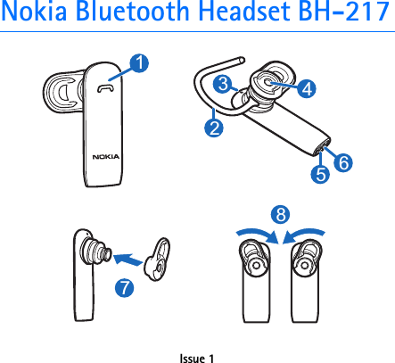 Nokia Bluetooth Headset BH-217Issue 178135246