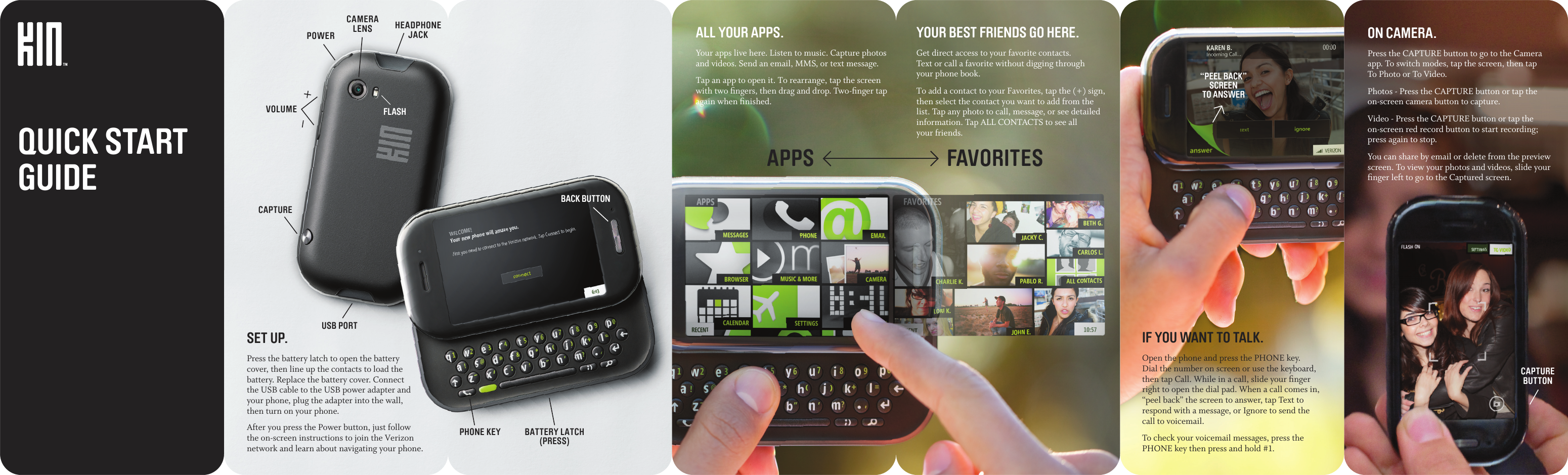 Page 1 of 2 - Microsoft Microsoft-Kin-Twom-Quick-Start-Manual-  Microsoft-kin-twom-quick-start-manual