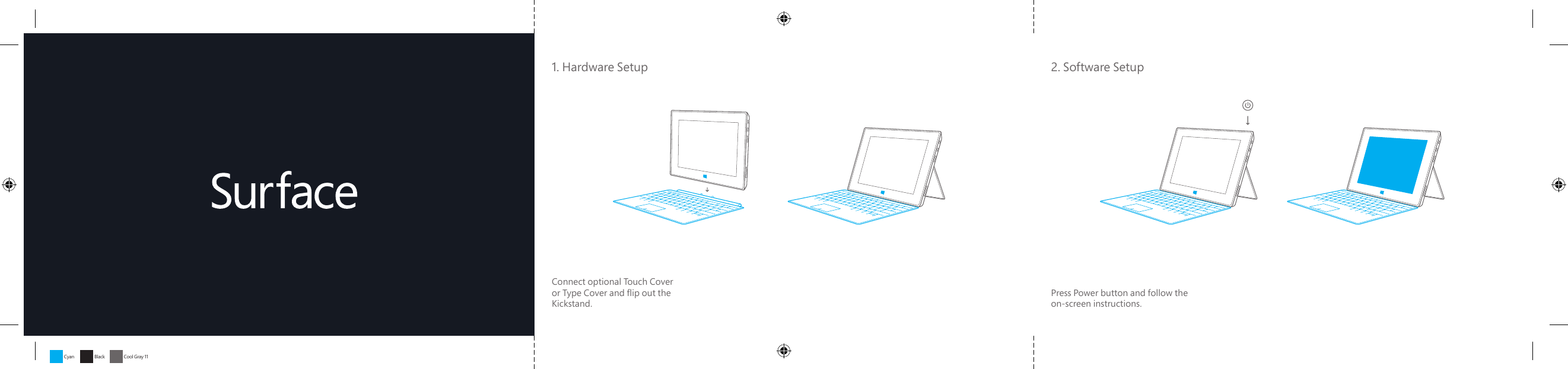 Microsoft Surface Pro 2 Get Around Quick Start Manual