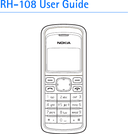 RH-108 User Guide