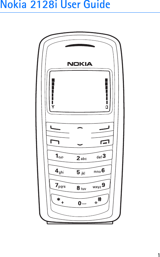 1Nokia 2128i User Guide931169X26Issue 1