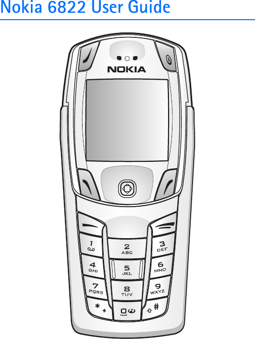 Nokia 6822 User Guide