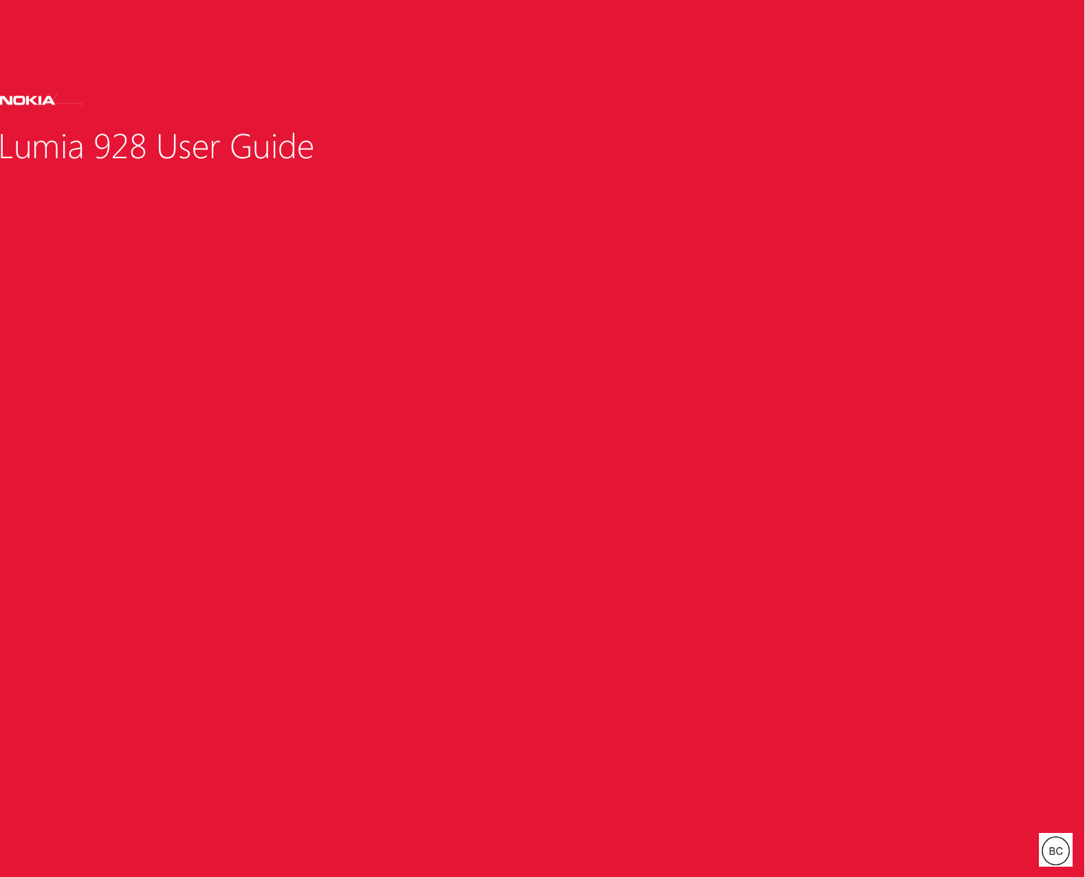  Lumia 928 User Guide