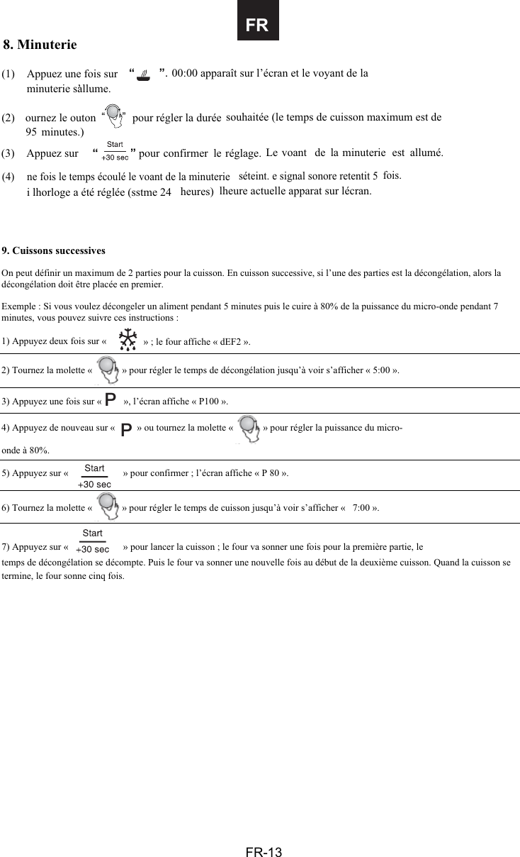 Page 46 of Midea Kitchen Appliances AG820BXX Microwave Oven User Manual VG8AG820BXX  rev01