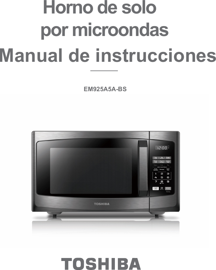 Horno de solopor microondasManual de instruccionesEM925A5A-BS