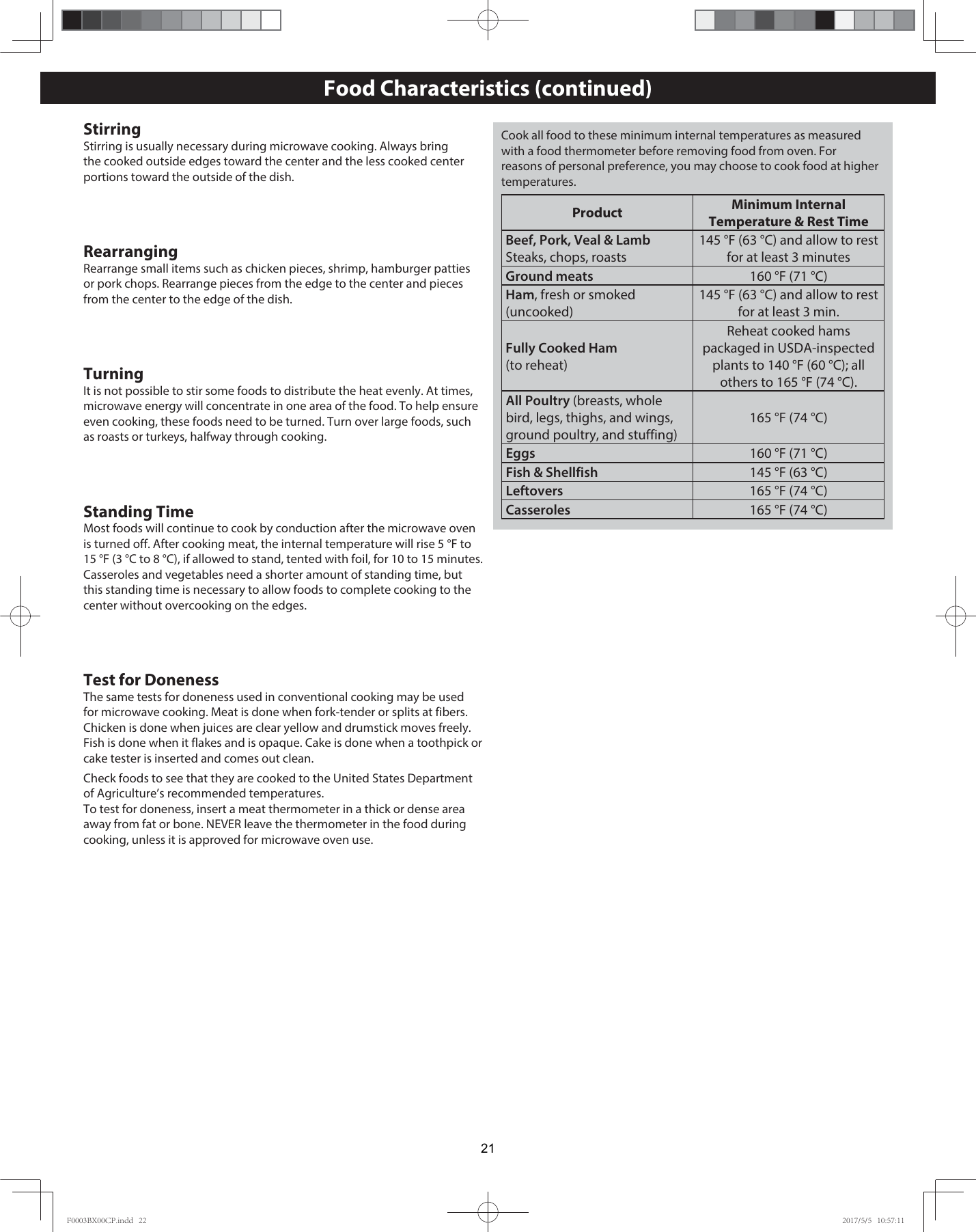 Page 21 of Midea Kitchen Appliances EM053KYYP Microwave Oven User Manual F0003BX00CP indd