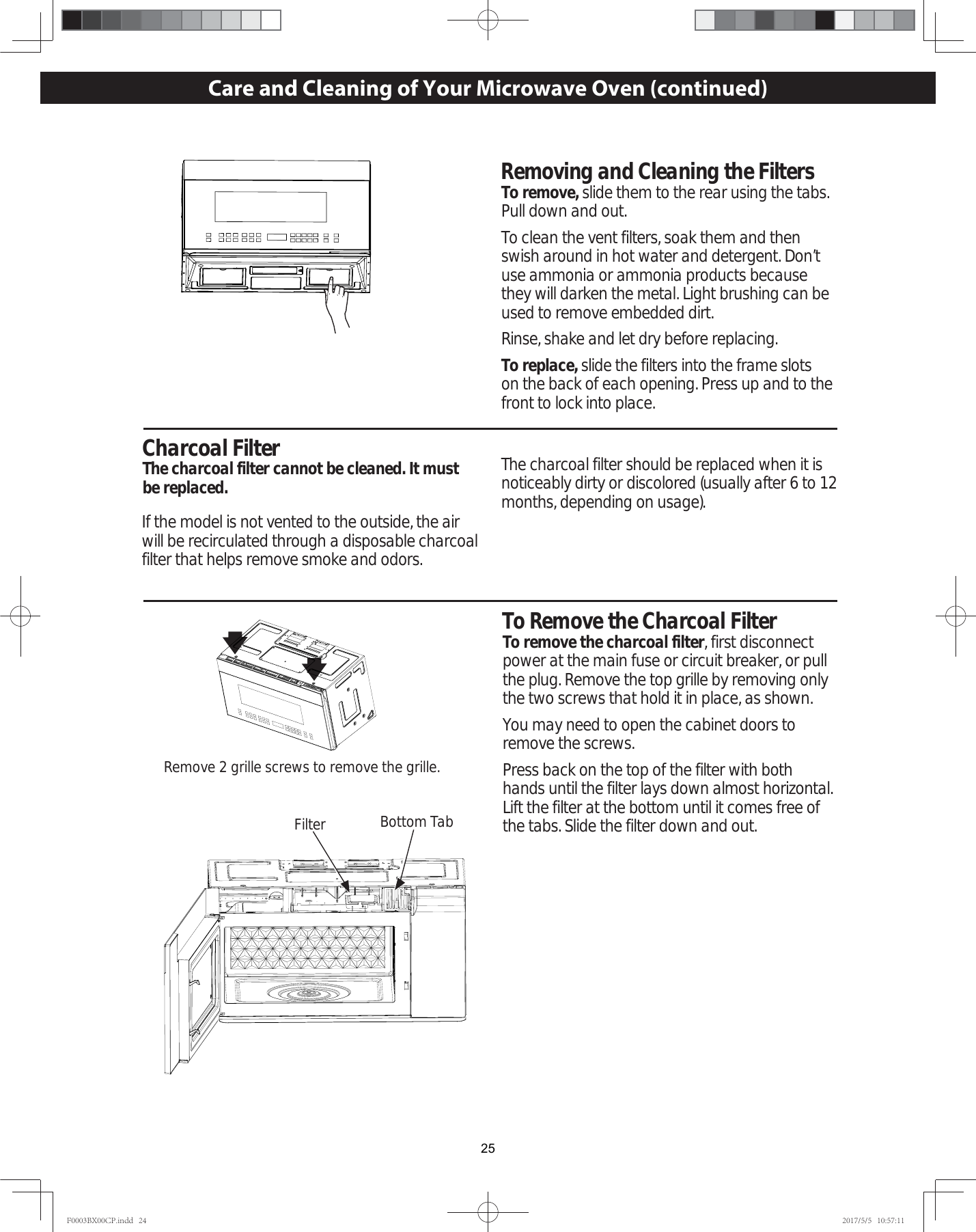 Page 25 of Midea Kitchen Appliances EM053KYYP Microwave Oven User Manual F0003BX00CP indd