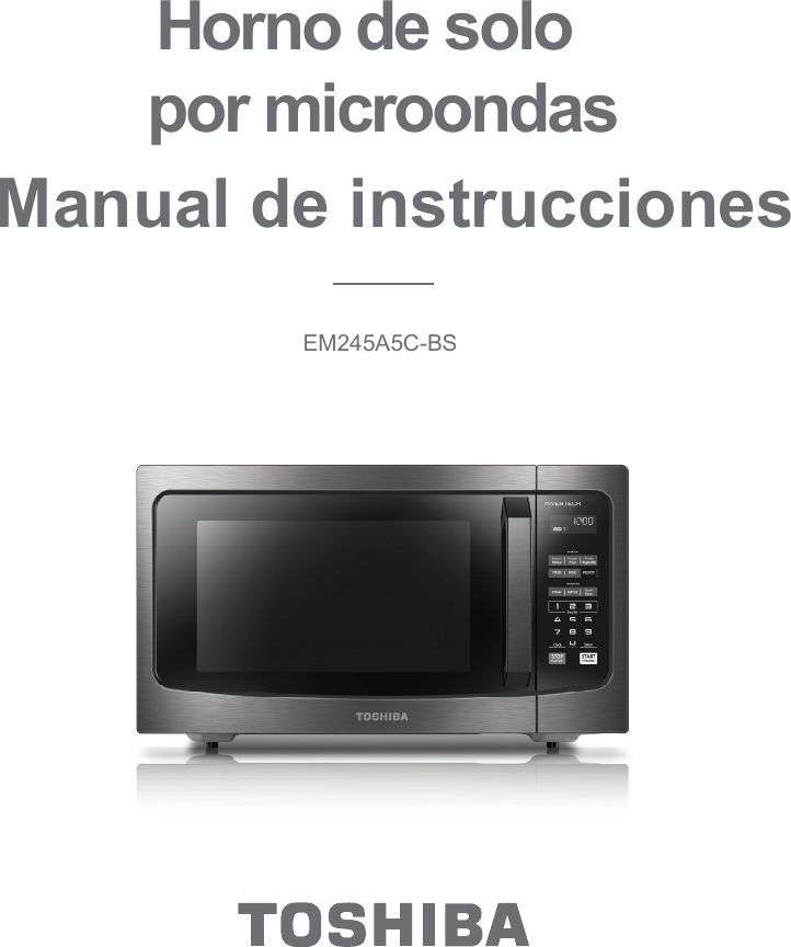 EM245A5C-BSHorno de solopor microondasManual de instrucciones