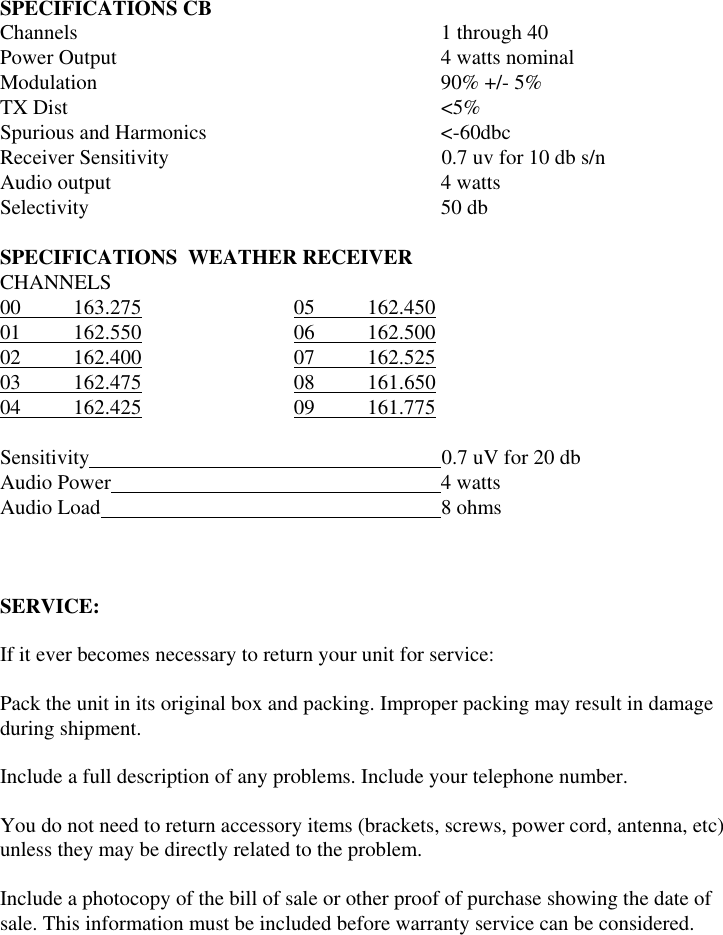 Page 7 of 8 - Midland-Radio Midland-Radio-75-82-Users-Manual- 95  Midland-radio-75-82-users-manual