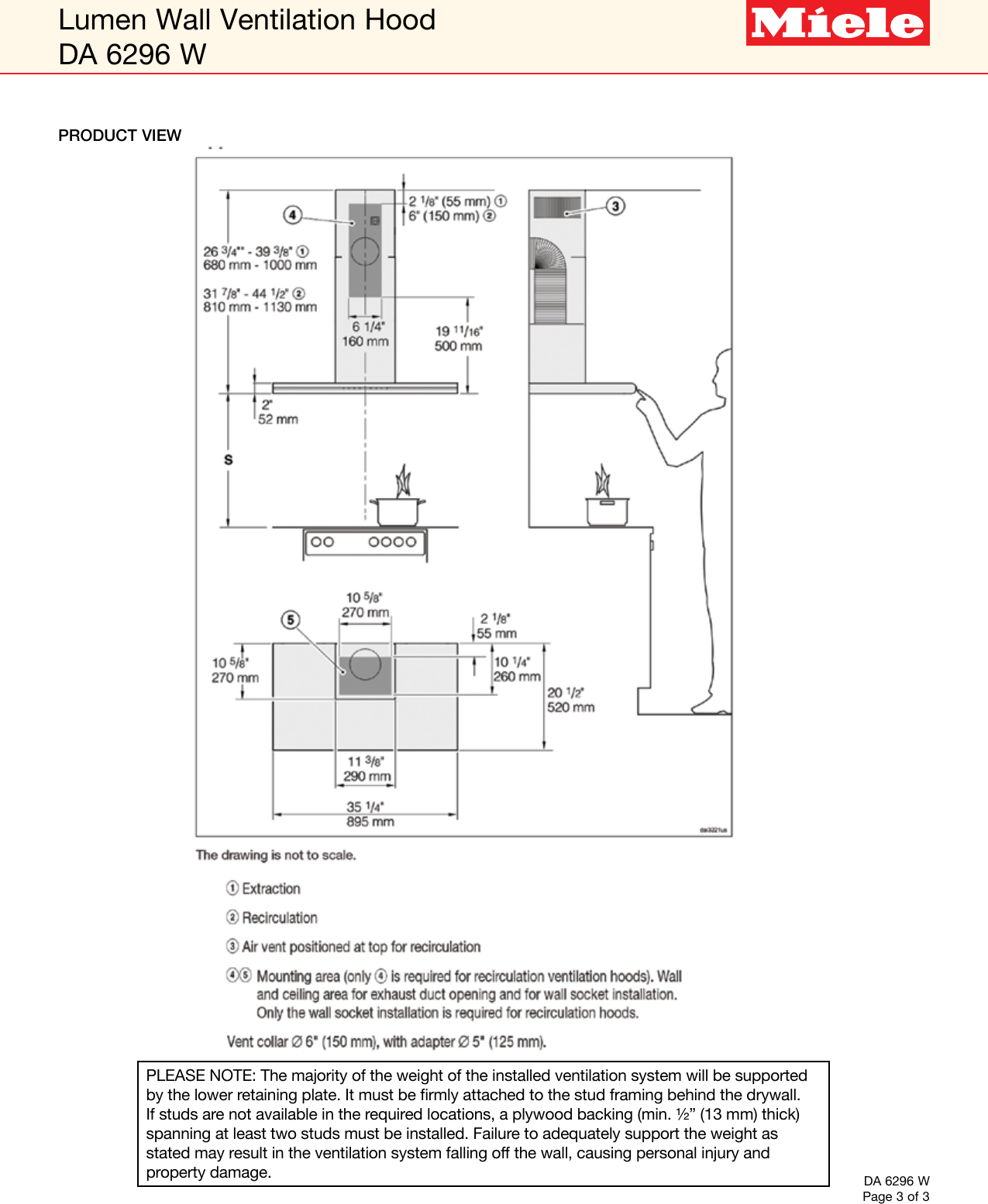 Page 3 of 3 - Miele Miele-Da-6296-W-36-Lumen-Specification-Sheet-  Miele-da-6296-w-36-lumen-specification-sheet