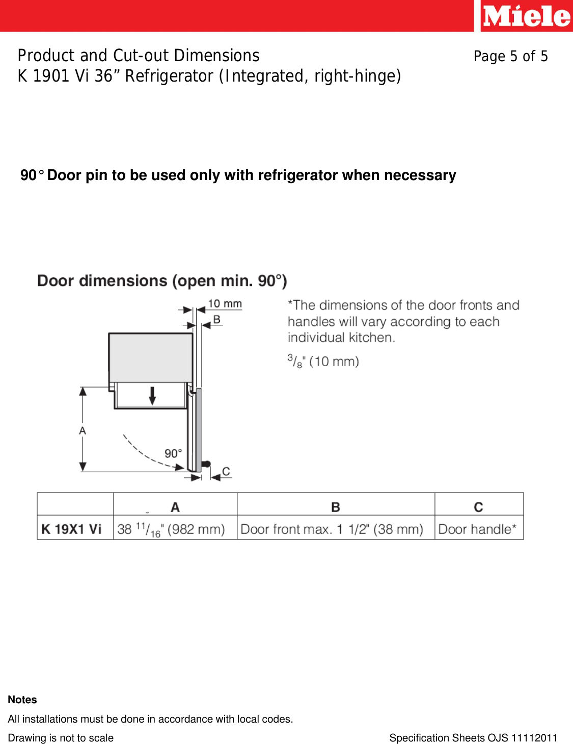 Page 5 of 5 - Miele Miele-Refrigerator-F-1911-Vi-36-Users-Manual- Microsoft  - F1911Vi_K1901Vi [Compatibility Mode] Miele-refrigerator-f-1911-vi-36-users-manual