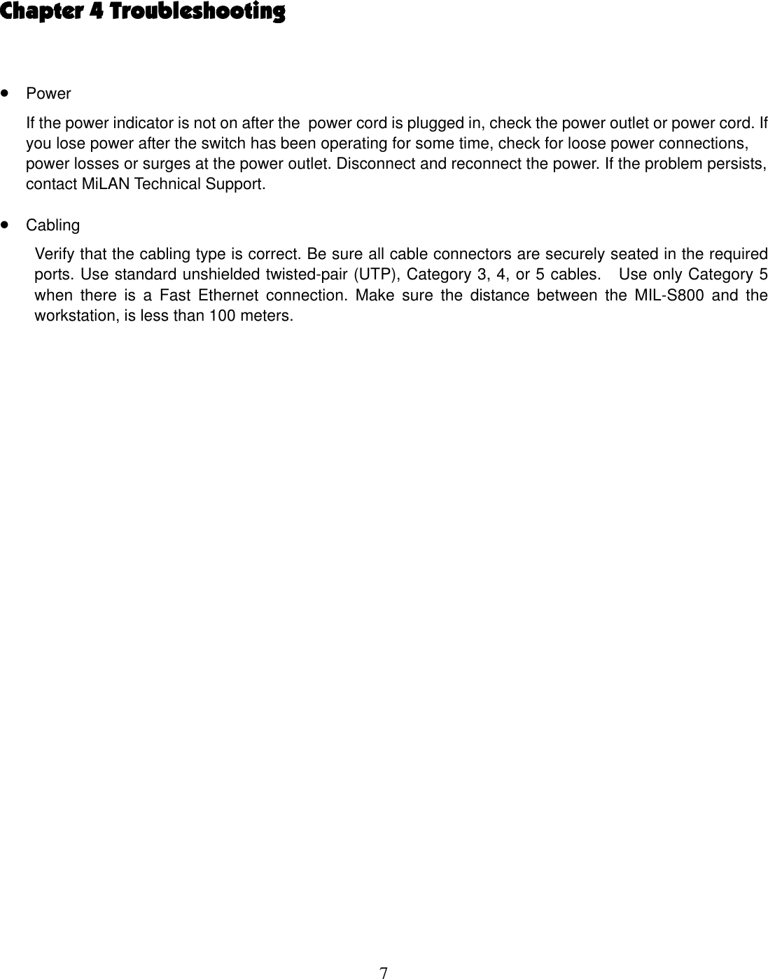 Page 10 of 12 - Milan-Technology Milan-Technology-Milan-Mil-S800-Users-Manual WH_90000377_F