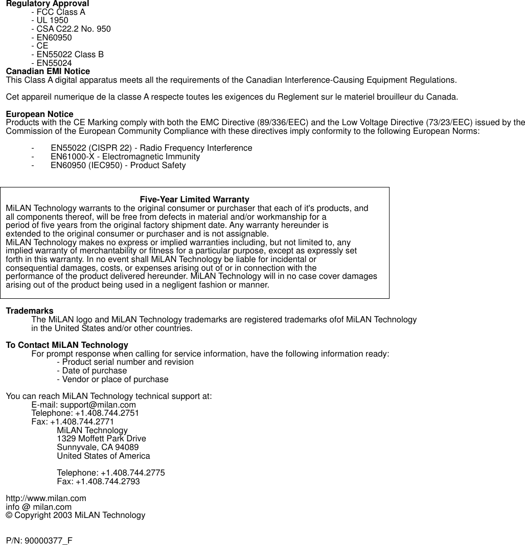 Page 2 of 12 - Milan-Technology Milan-Technology-Milan-Mil-S800-Users-Manual WH_90000377_F