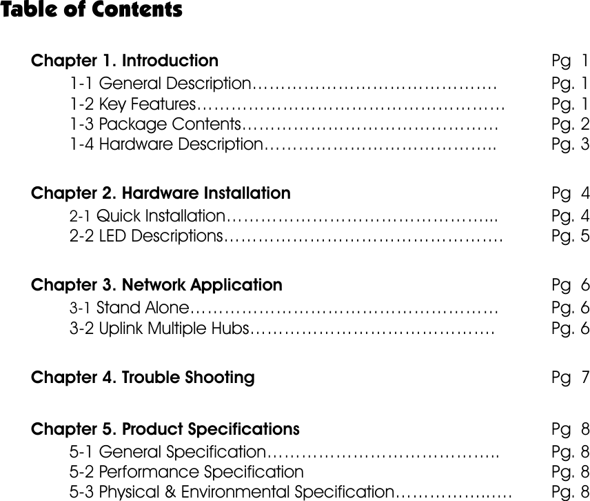 Page 3 of 12 - Milan-Technology Milan-Technology-Milan-Mil-S800-Users-Manual WH_90000377_F