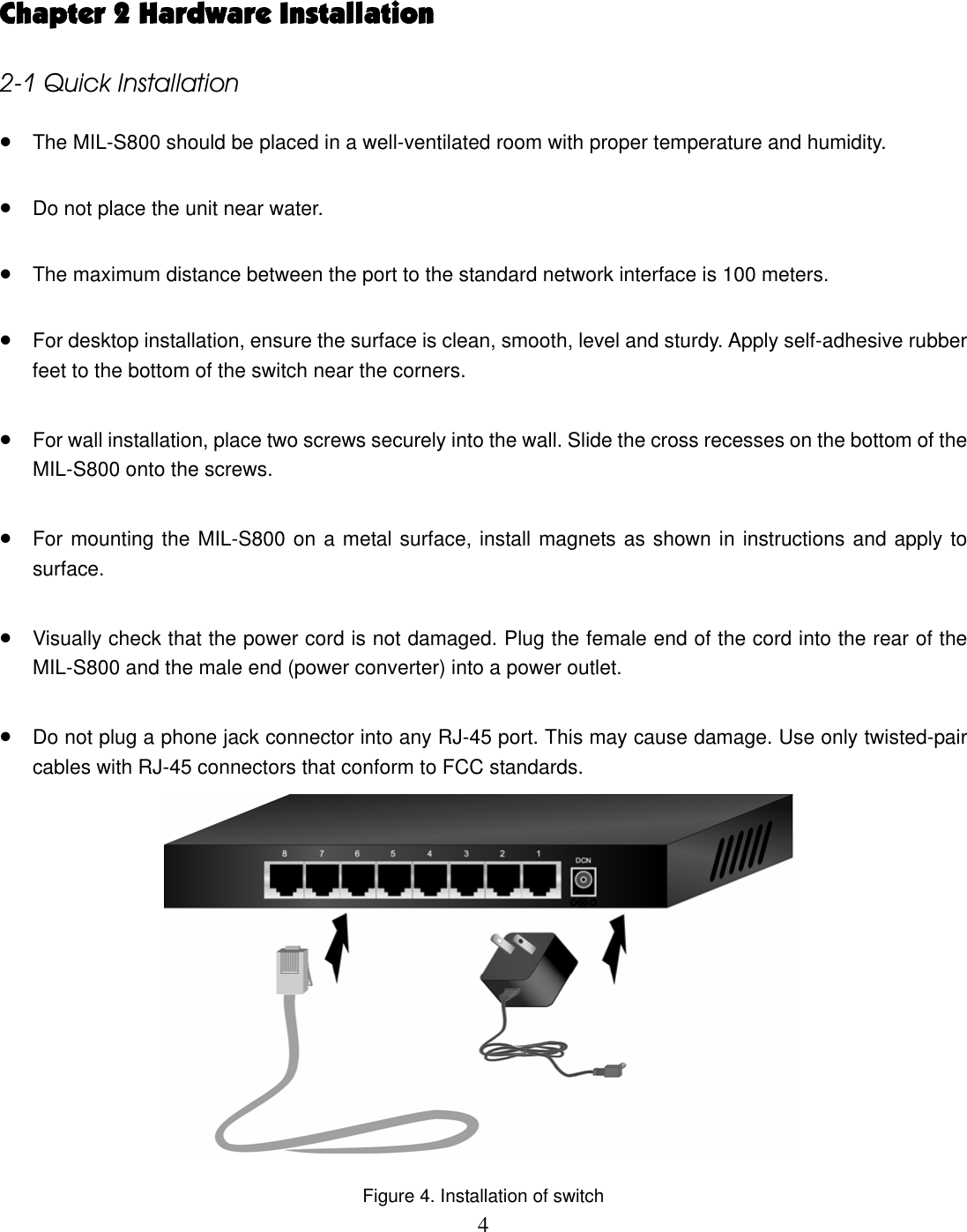 Page 7 of 12 - Milan-Technology Milan-Technology-Milan-Mil-S800-Users-Manual WH_90000377_F